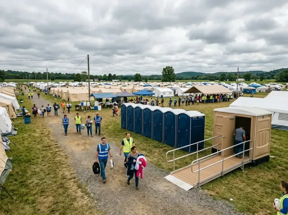 disaster-relief-camp-restrooms-010 — frequently asked questions, Dumpster & Portable Bathrooms Rental in Mitchell, IN